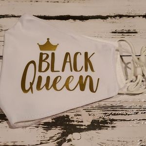 Black Queen Gold Mask